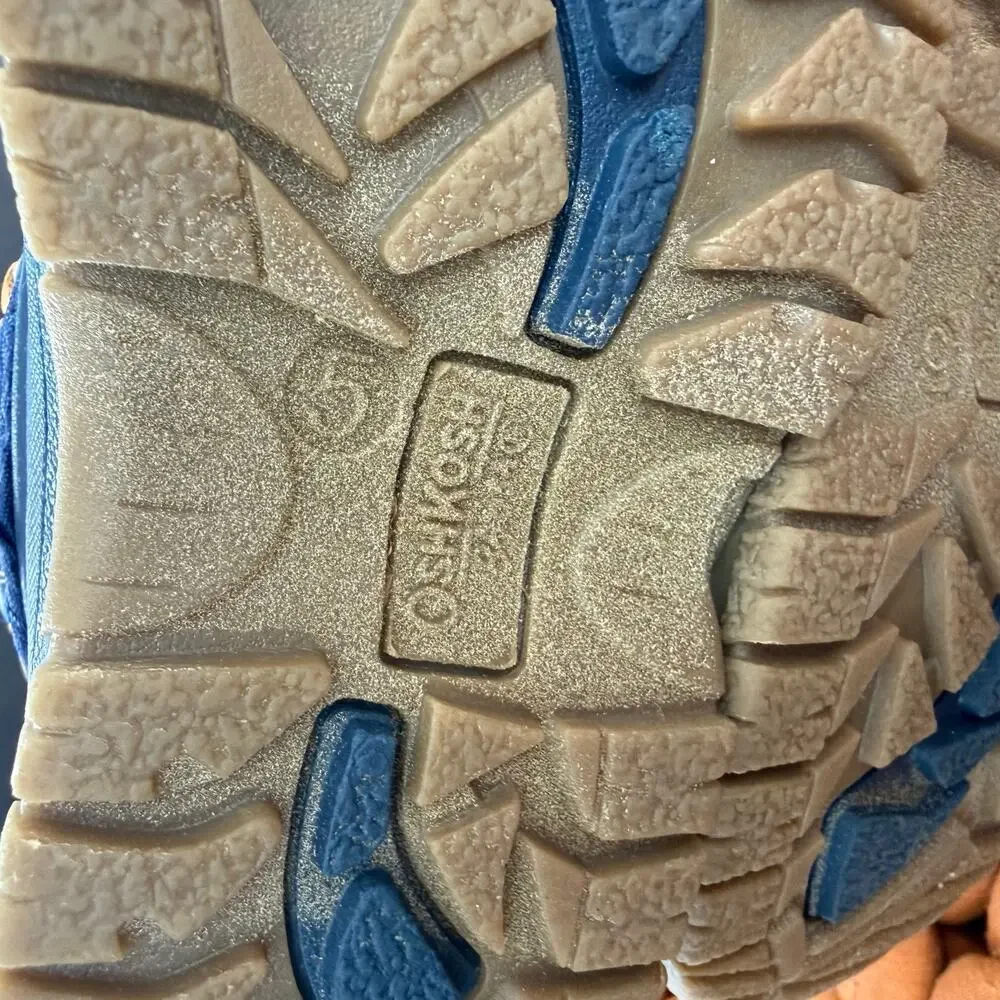 OshKosh B'Gosh Wilder Winter Snow Boots Toddler Boys Size 5 Blue Camo OF21R01B